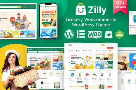 Zilly 3.2 – 生活超市 水果生鲜 在线买菜 杂货店 WooCommerce WordPress 主题